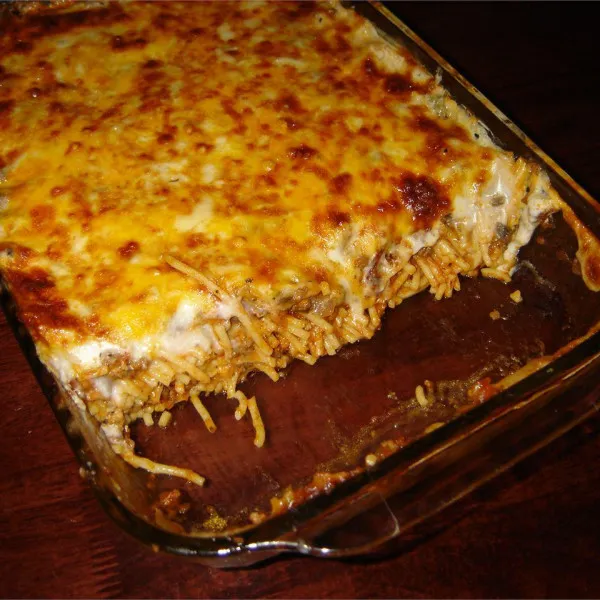 przepisy Pieczone Spaghetti II