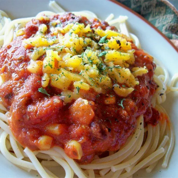 receta Spaghetti Con Patada