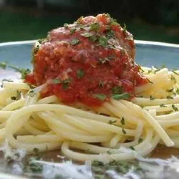 Przepis Spaghetti z sosem Marinara