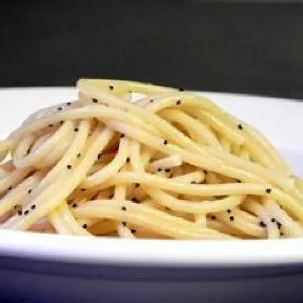 recetas Espaguetis Con Semillas De Amapola