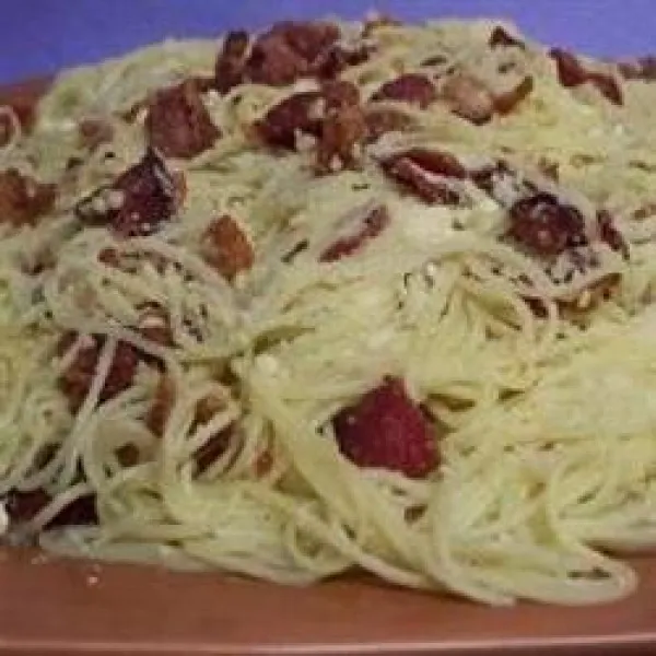recetas Espaguetis Con Tocino