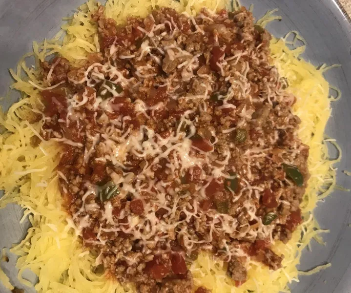 receta Spaghettis à la saucisse hachée