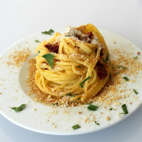 receta Espaguetis Sicilianos