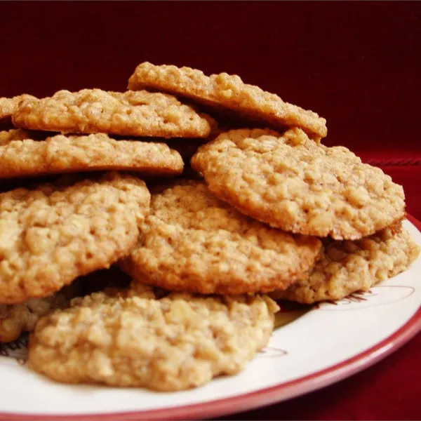 receta Grands biscuits à l'avoine