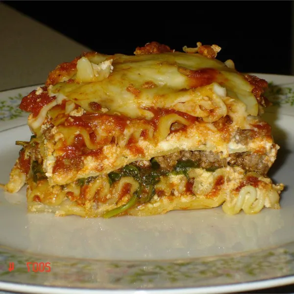 receta Fabulous Infaillible Lasagna