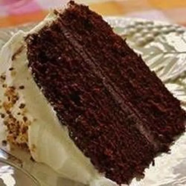 receta Fabuleux gâteau au chocolat avec fudge