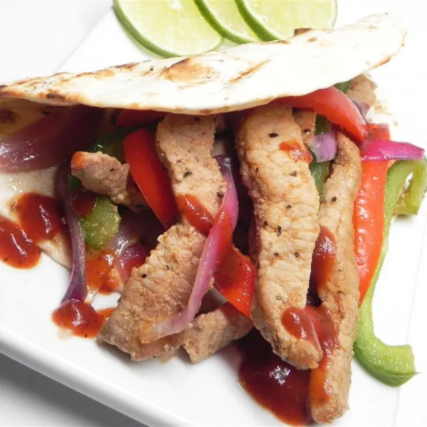 Przepis BBQ Pork Fajitas