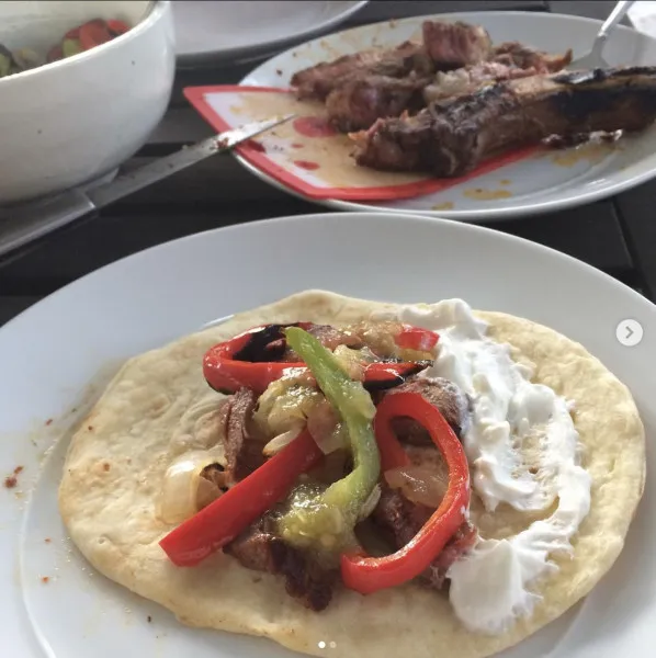 receta Fajitas De Res A La Parrilla