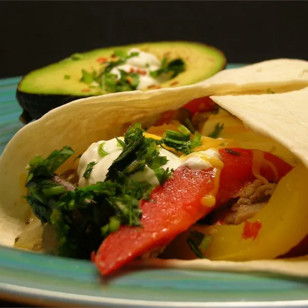 receta Fabulous Fajitas