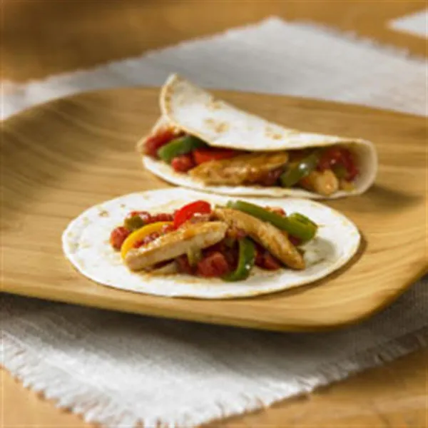 recetas Fajitas Fáciles De Pollo De RO*TEL