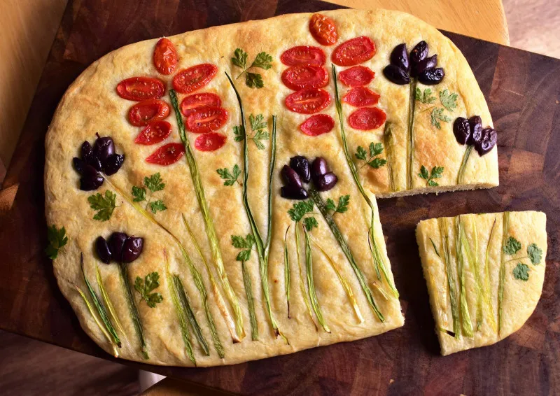 receta Pain focaccia fantastique