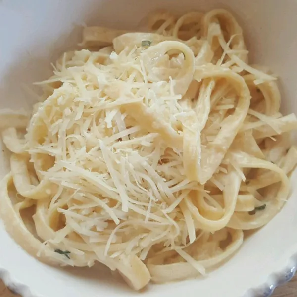 recetas Fetuccini Alfredo V