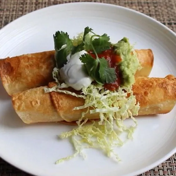 receta Flautas de dinde croustillantes