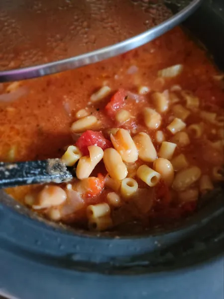 receta Frijoles De Pasta Fáciles