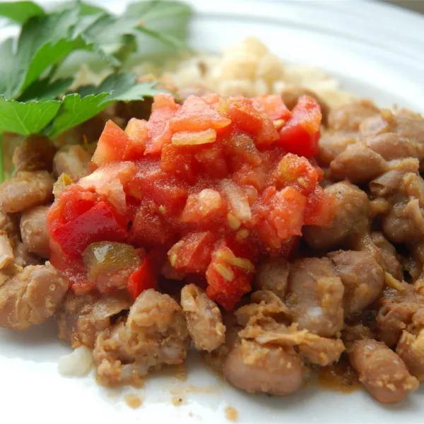 receta Frijoles Pintos De Texas De Terry