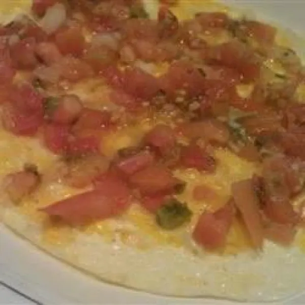 receta Frittata De Huevo Y Tomate Picante Y Con Queso