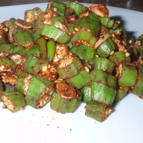 przepisy Okra Fry