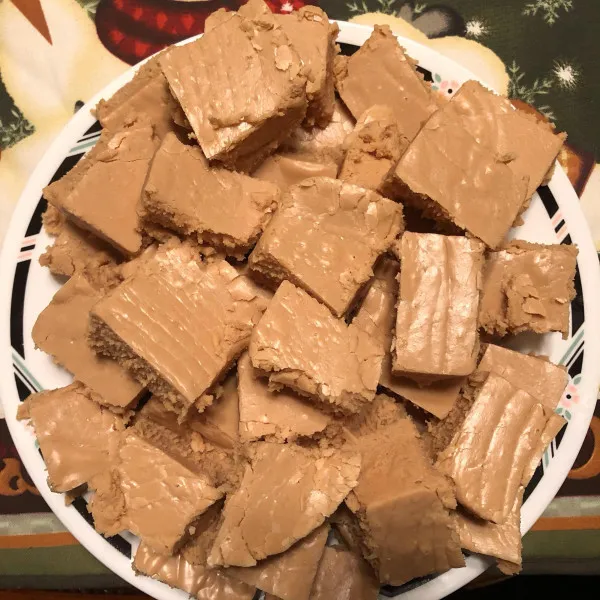 recetas Fudge Cremoso De Mantequilla De Maní