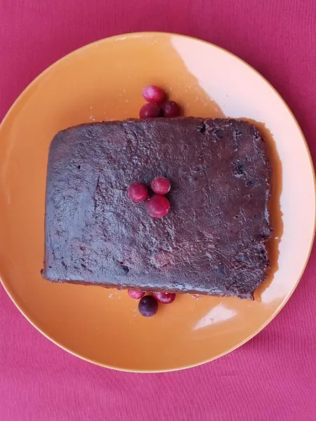 receta Fudge De Arándanos