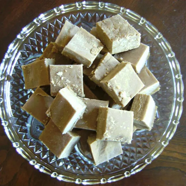 receta Fudge De Mantequilla De Maní De Cathy