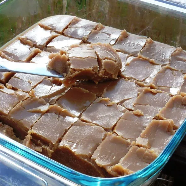 recetas Fudge De Mantequilla De Maní Fácil De Gramma