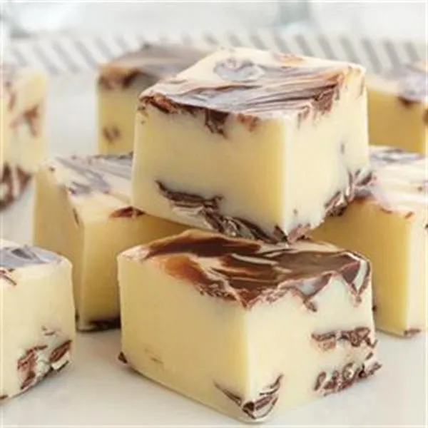 receta Fudge De Menta Con Remolinos De Chocolate