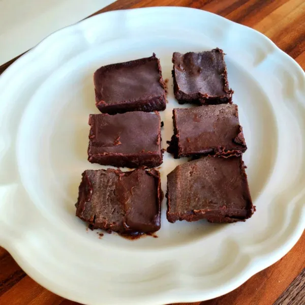 receta Fudge sans cuisson fabriqué en quelques minutes