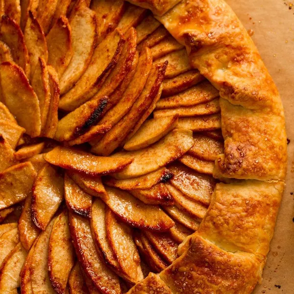 receta Galette Festivo De Manzana