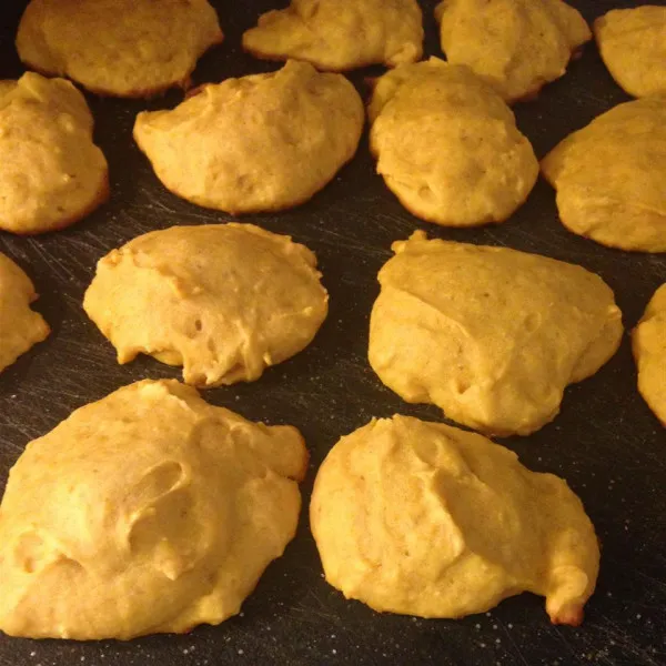 recette Biscuits moelleux à la citrouille