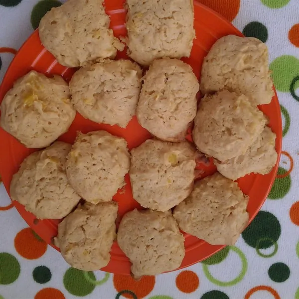 receta Biscuits moelleux à l'ananas