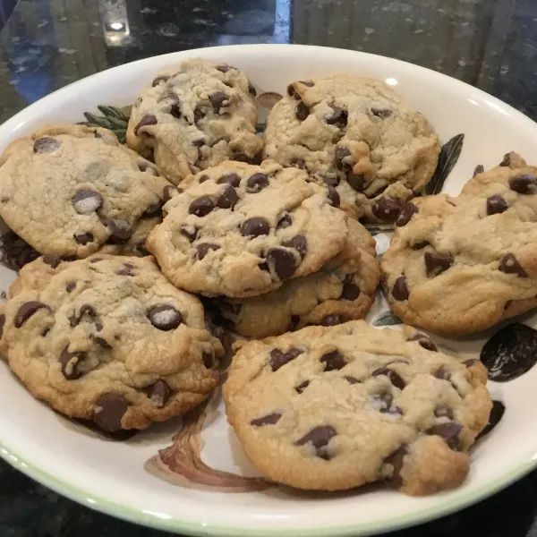 receta Biscuits aux pÃ©pites de chocolat d'Anna
