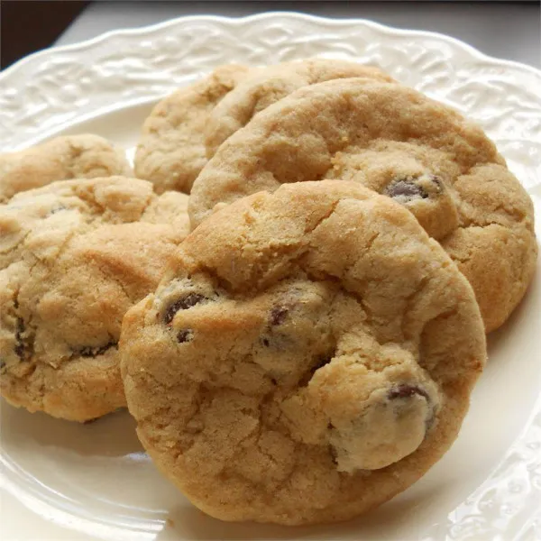 receta Biscuits aux pépites de chocolat (sans gluten)