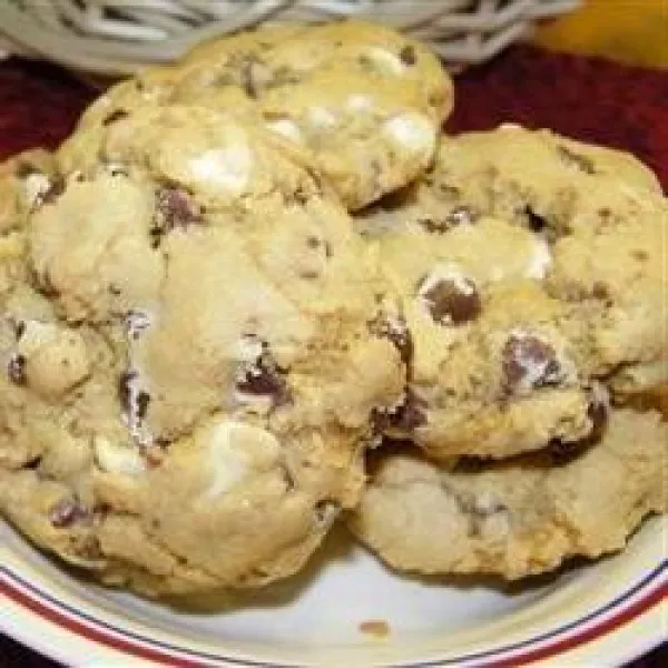 receta Biscuits aux pépites de chocolat Tr pommes