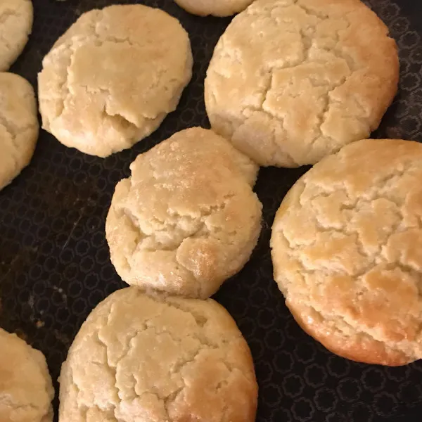 receta Biscuits glacés aux amandes