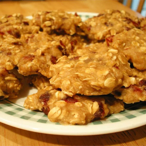 receta Biscuits à l'avoine sans œuf faibles en gras