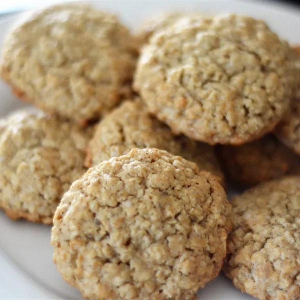 receta Biscuits moelleux à l'avoine