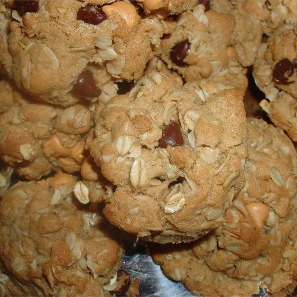 recettes Biscuits à l'avoine et au caramel I