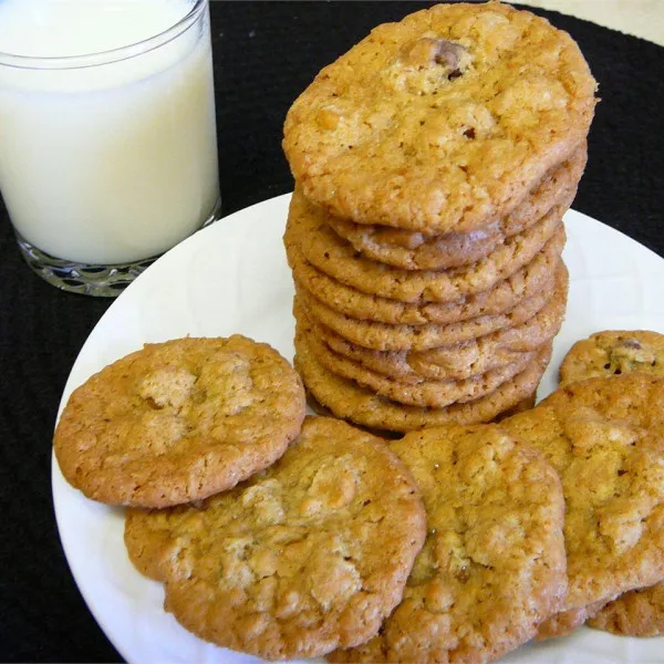 recettes Biscuits à l'avoine et aux pépites de chocolat I