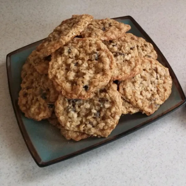 recettes Biscuits à l'avoine et aux raisins I