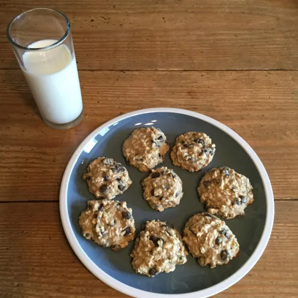 receta Galletas De Avena Con Puré De Manzana