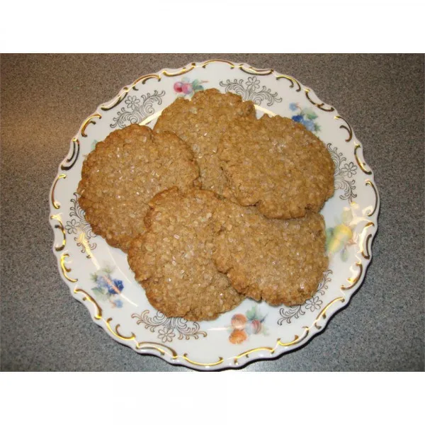 Przepis Margie's Butter Oat Cookies