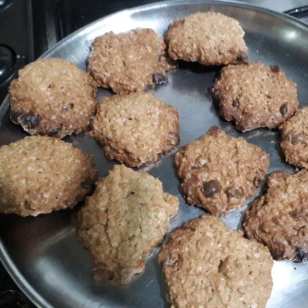 receta Cookies Chewy Oatmeal with Caramel