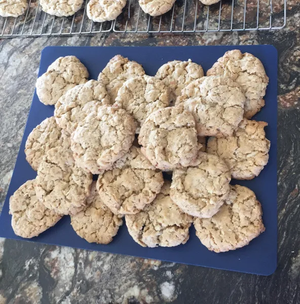 recettes Biscuits à l'avoine et à la noix de coco I