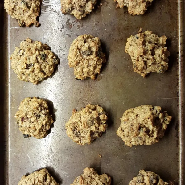 receta Biscuits à l'avoine et aux noix
