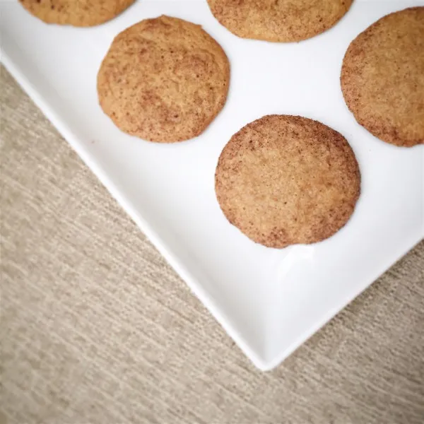 receta Biscuits au sucre à la cannelle