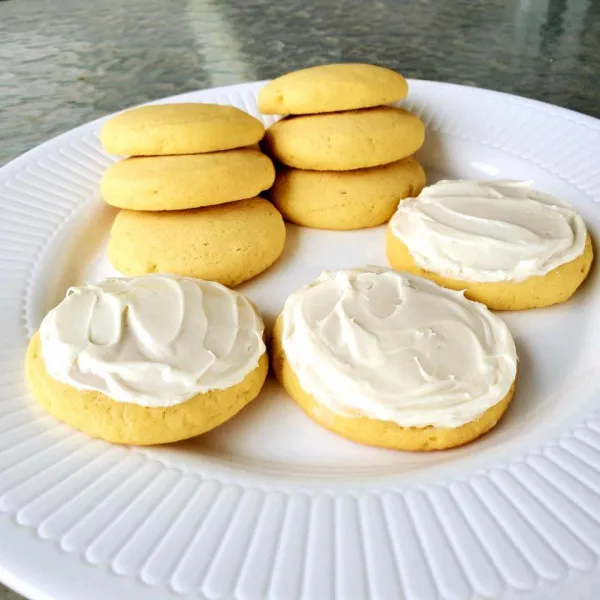 receta Biscuits au sucre et pouding aux bananes