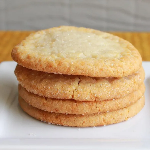 receta Biscuits au sucre moelleux