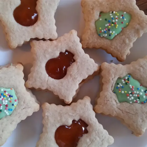 receta Holly Berry Cookies