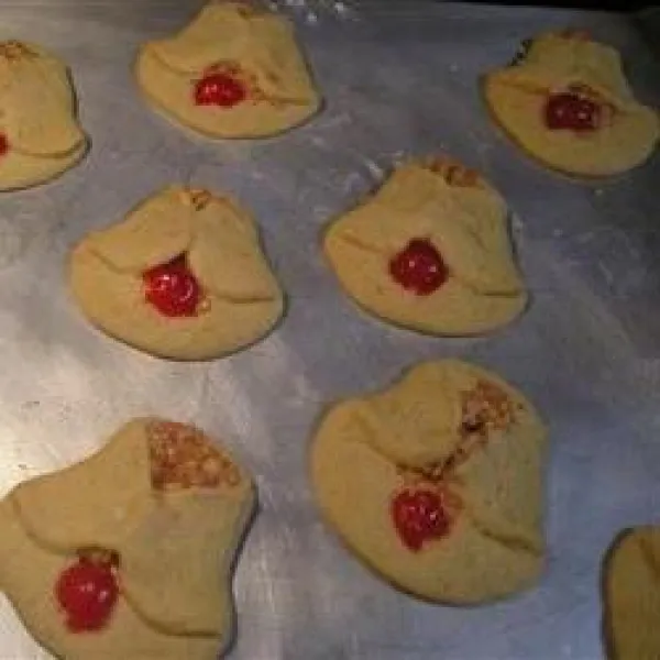 receta Cookies Cherry Bell