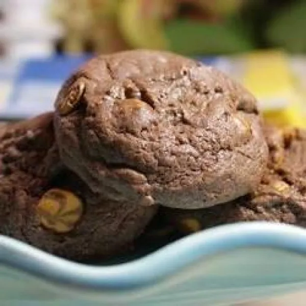 receta Easy Caramel Cookies Chocolate